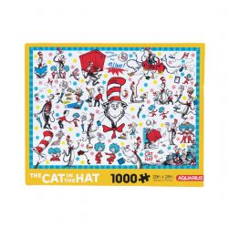 AQUARIUS CASSE-TÊTE 1000 PIÈCES - LE CHAT CHAPEAUTÉ #65494